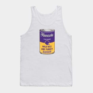 Minnesota Vikings Soup Can Tank Top